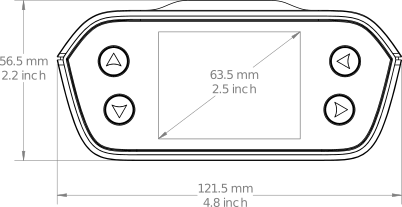 RaceBox drawing - front