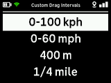 RaceBox Drag Meter Custom