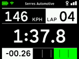 RaceBox Lap Timer Track Session Predictive Mode